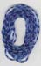 10 Row Tonal Blue Seed Beaded  Bracelet - click here for large view