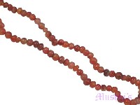 Medium round carnelian stone - click here for large view