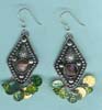 Filigree Agate Earring - click here for large view