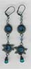 Filgree Beaded Hanging Earring - click here for large view