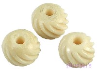 Indian Bone Beads - click here for large view