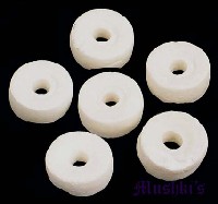 Indian Bone Beads - click here for large view