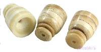 Indian Bone Beads - click here for large view