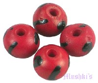 Indian Bone Beads - click here for large view