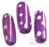 Indian Bone Beads - click here for large view