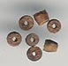 Indian wood beads - click here for large view