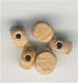 Indian wood beads - click here for large view