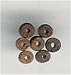 Indian wood beads - click here for large view