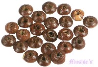 Indian wood bead - click here for large view