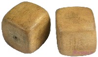 Indian wood bead - click here for large view