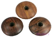 Indian wood bead - click here for large view