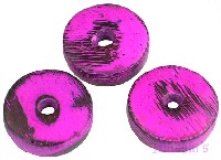 Indian wood bead - click here for large view