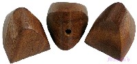 Indian wood bead - click here for large view