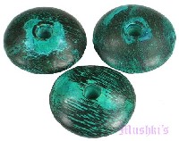 Indian wood bead - click here for large view
