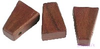 Indian wood bead - click here for large view