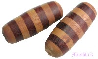 Indian wood bead - click here for large view