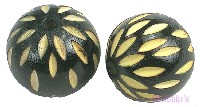 Indian wood bead - click here for large view
