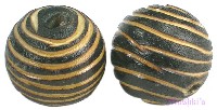 Indian wood bead - click here for large view