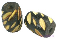 Indian wood bead - click here for large view