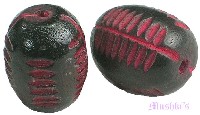 Indian wood bead - click here for large view