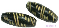 Indian wood bead - click here for large view