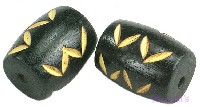 Indian wood bead - click here for large view