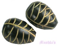 Indian wood bead - click here for large view