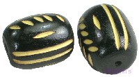 Indian wood bead - click here for large view
