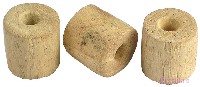 Indian wood bead - click here for large view