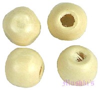 Indian wood bead - click here for large view