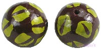 Indian wood bead - click here for large view