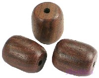 Indian wood bead - click here for large view