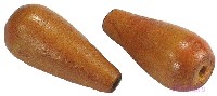 Indian wood bead - click here for large view