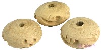 Indian wood bead - click here for large view