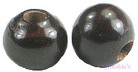 Indian wood bead - click here for large view