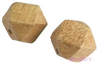 Indian wood bead - click here for large view