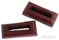 Indian wood bead - click here for large view