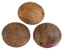 Indian wood bead - click here for large view