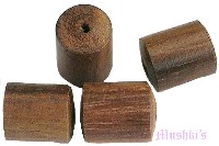 Indian wood bead - click here for large view