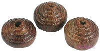 Indian wood bead - click here for large view