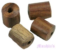 Indian wood bead - click here for large view