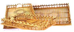 Bamboo tray - click here for large view