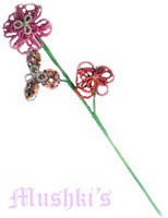 Beaded Flower - click here for large view