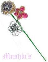 Beaded Flower - click here for large view