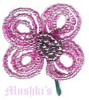 Beaded Flower - click here for large view