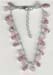 Pink,Crystal Beaded Anklet - click here for large view