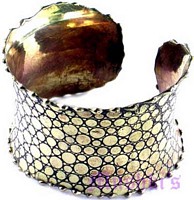 brass bangle - click here for large view