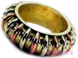 brass bangle - click here for large view