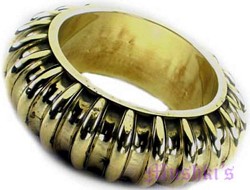 brass bangle - click here for large view