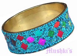 ethnic bangle - click here for large view